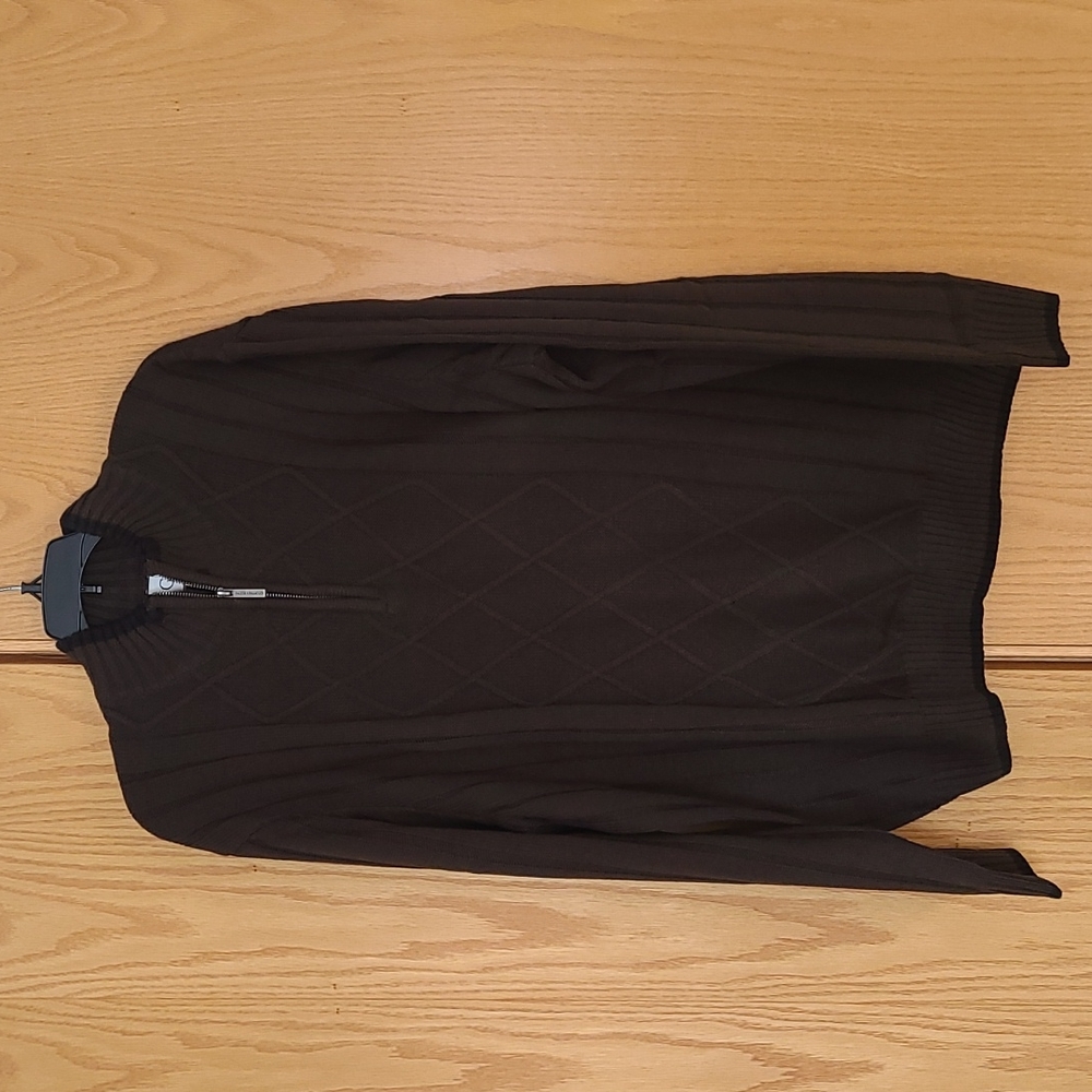 Men's XXL Geoffrey Beene coffee colored sweater